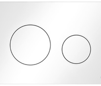 Пластиковая панель смыва для унитаза TECEloop 2.0, белая