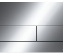 Металлическая панель смыва для унитаза TECEsquare II, хром глянцевый