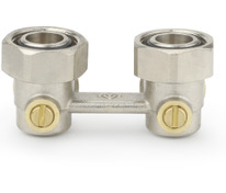 Узел 3/4 х3/4 Ек угловой нижнего подключения 