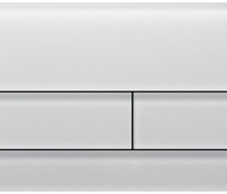 Стеклянная панель смыва для унитаза TECEsquare II, cтекло белое, сатинированное