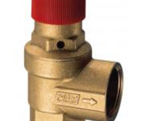 Клапан предохр.автомат. 1/2х1/2", 6 бар, латунь