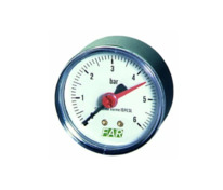 Манометр 63 мм 0 - 6 бар, 1/4" (торц.соед.)