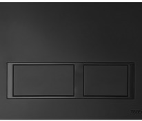 Пластиковая панель смыва для унитаза TECEspring V, черный матовый