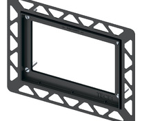 Монтажная рамка для монтажа на уровне стены позолоченная