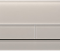 Стеклянная панель смыва для унитаза TECEsquare II, cтекло песочно-бежевое, сатинированное