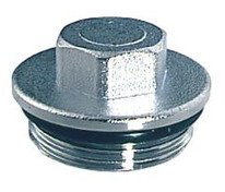 Заглушка для коллекторов (НР) 1" хром