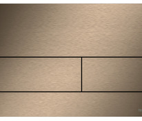 Металлическая панель смыва для унитаза TECEsquare II, PVD покрытие: сатин, красный,позолоченный, пок