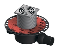 Трап дренажный TECEdrainpoint S 120, стандартный с универсальным фланцем Seal System