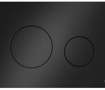 Пластиковая панель смыва для унитаза TECEloop 2.0, черный глянцевый