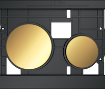 Клавиши панели смыва для унитаза, TECEloop modular, позолоченные