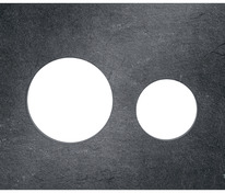 Сланцевая лицевая панель смыва для унитаза TECEloop modular, плитка сланцевая