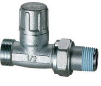 Вентиль зап. прямой (НР) 1/2" для м/п трубы