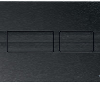 Стальная панель смыва унитаза TECEsolid с текстурированной поверхностью для системы двойного смыва, 