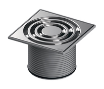 Декоративная решетка TECEdrainpoint S, 150 мм, в стальной рамке, с монтажным элементом