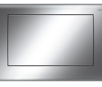 Металлическая панель смыва для унитаза TECEplanus, одинарная система смыва, хром глянцевый