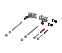 Крепление модуля TECE с регулировкой глубины монтажа и быстрой фиксацией, 9380014