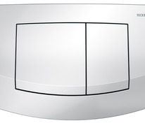 Пластиковая панель смыва для унитаза TECEambia, белая