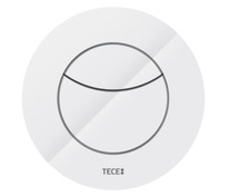 Пневматическая дистанционная пластиковая панель смыва унитаза TECEflushpoint для двойной системы смы