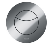 Пневматическая дистанционная пластиковая панель смыва унитаза TECEflushpoint для двойной системы смы