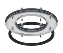 Монтажный комплект с прижимным фланцем TECEdrainpoint S, нержавеющая сталь