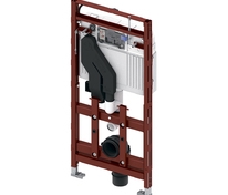 Застенный модуль TECElux 400 с регулировкой высоты и системой очистки воздуха, высота установки 1120