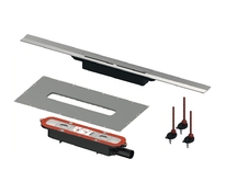 Комплект для монтажа душевого профиля TECEdrainprofile нержавеющая сталь, сатин, 1000 мм