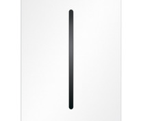 Металлическая лицевая панель смыва для писсуара TECEfilo-Solid с ИК-сенсором, сталь, белый глянцевый