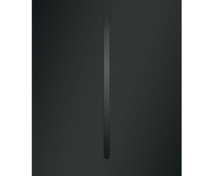 Металлическая лицевая панель смыва для писсуара TECEfilo-Solid с ИК-сенсором, сталь, черный матовый