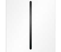 Металлическая панель смыва для писсуара TECEfilo-Solid с ИК-сенсором, питание от сети 230 В, белая м