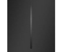 Металлическая панель смыва для писсуара TECEfilo-Solid с ИК-сенсором, батарея 7,2 В, черный матовый