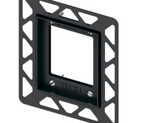 Монтажная рамка для установки панелей смыва писсуара на уровне стены, хром глянец