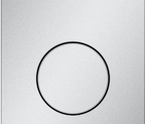 Пластиковая панель смыва для писсуара TECEloop, хром матовый