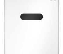 Металлическая панель смыва для писсуара TECEplanus с ИК-сенсором, питание от сети 12 В, белая глянце