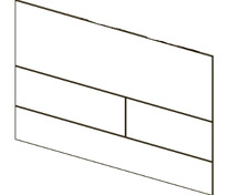 Лицевая панель, белая