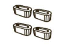 Резиновые амортизаторы (2 шт.)