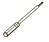 Торцевой шестигранный ключ, 2 мм