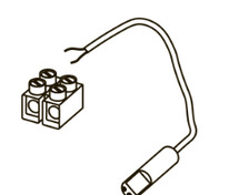 Кабель с клеммами для подключения к сети 12 В