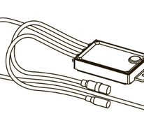 Проводной блок передачи сигнала, питание от батареи и от сети (с января 2020 г.)