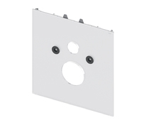 Стеклянная панель TECElux для установки стандартного унитаза, стекло белое