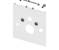 Стеклянная панель TECElux для установки унитазов-биде (TOTO, Geberit), стекло черное