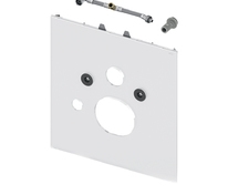 Стеклянная панель TECElux для установки унитазов-биде (Geberit Aquaclean Sela и т. п.), стекло черно