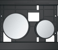 Клавиши панели смыва для унитаза, TECEloop modular, хром матовый