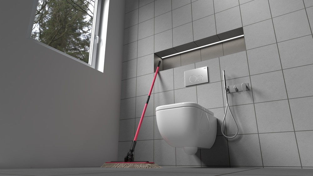 Комплект инсталляции с панелью смыва NOVA QUAD 001 с прямоугольными клавишами, черный матовый