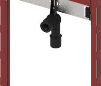 Застенный модуль для установки раковины TECEprofil ,h=820-980 