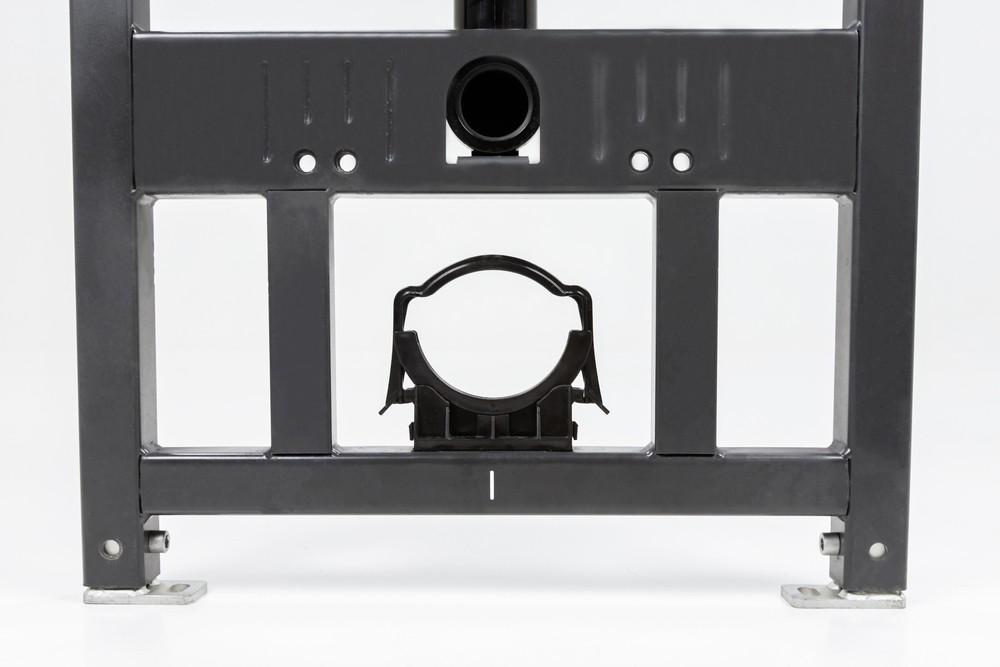 Комплект инсталляции с панелью смыва NOVA ORB 001 с круглыми клавишами, хром глянцевый