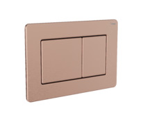 Панель смыва NOVA QUAD STEEL, брашированное золото, матовый